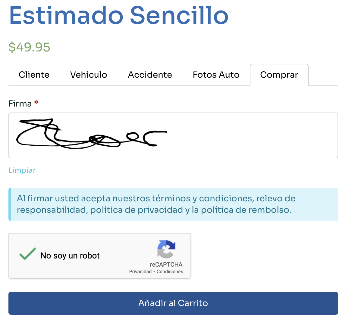 Añadir al Carrito